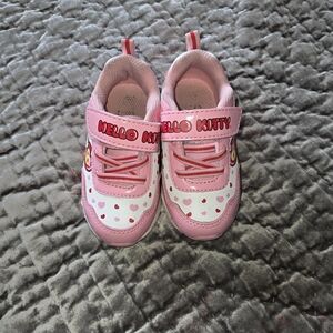 Hello Kitty Pink Kids Shoes Sz 7